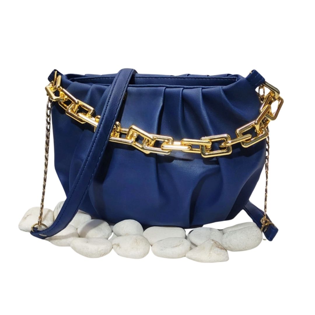 Hand bags for girls with Stylish Golden chain And Long strap