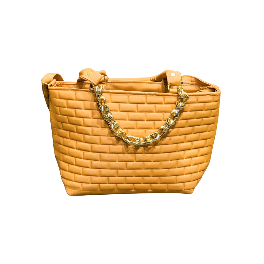 Hand bags for girls with Stylish Golden chain And Long strap