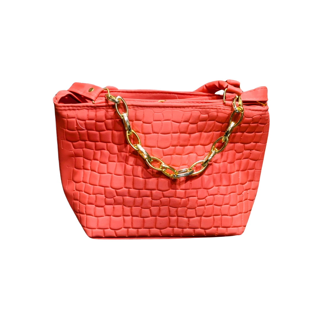 Hand bags for girls with Stylish Golden chain And Long strap