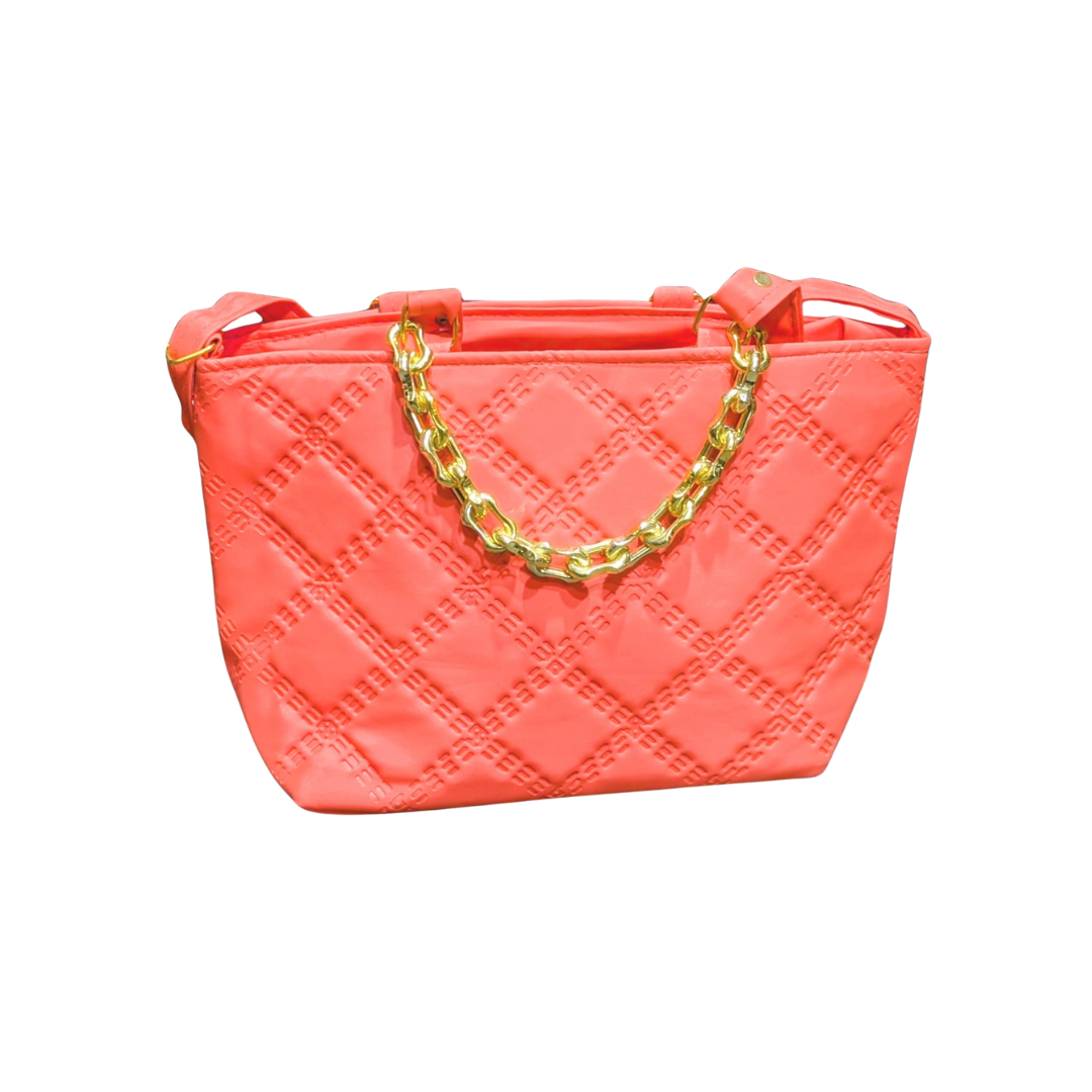 Hand bags for girls with Stylish Golden chain And Long strap